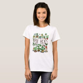 Gartengepflasterte Pflanze T-Shirt (Vorne ganz)
