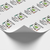 Gartengeräte Gärtnern Geschenkpapier (Ecke)