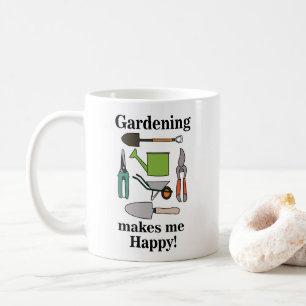 Gartengeräte Gärtnern  Kaffeetasse