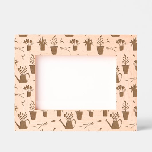 Gartengestaltung Geätzte Rahmen (Vorderseite)