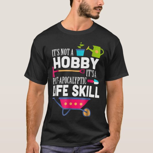 Gartengestaltung T-Shirt (Vorderseite)
