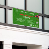 Gartengestaltungsdienste | Rasenpflege & Gartendes Banner (Äußeres Gebäude)