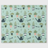 Gartengestaltungspapier Geschenkpapier (Flach)