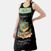 Gartenglücksangebot Blume-Schubkarre Schürze (InSitu)