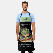 Gartenglücksangebot Blume-Schubkarre Schürze (Getragen)