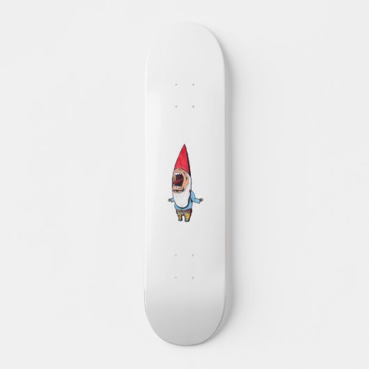 GartenGnome glatt (keine Schattierung) Skateboard (Vorne)