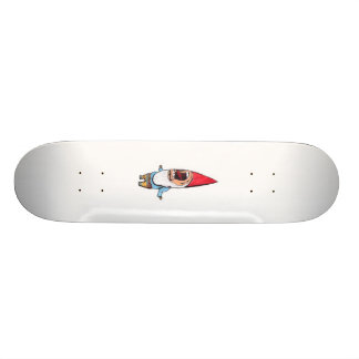 GartenGnome glatt (keine Schattierung) Skateboard
