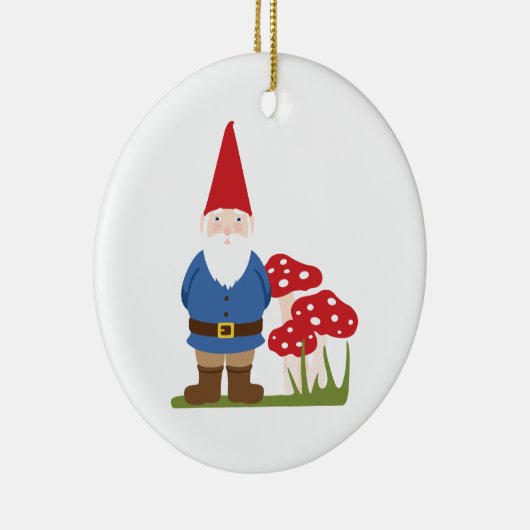 GartenGnome Keramik Ornament (Rechts)