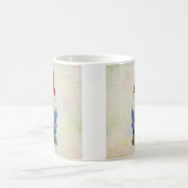 GartenGnome mit der Blumen-Tasse Kaffeetasse (Mittel)