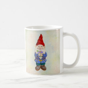 GartenGnome mit der Blumen-Tasse Kaffeetasse