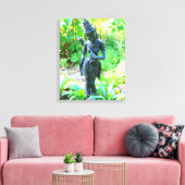 Gartengöttin gepackte Leinwand (Insitu (Wohnzimmer))