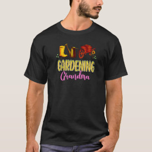 Gartengrandma Plantaholic Granny Gardener Plan T-Shirt