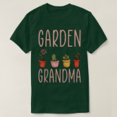 Gartengrandma Shirt Blumengarten Grandma (Design vorne)