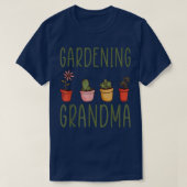 Gartengrandma Shirt Blumengarten Grandma (Design vorne)