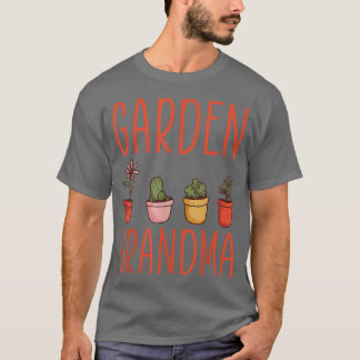 Gartengrandma Shirt Blumengarten Grandma