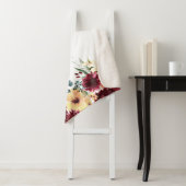 Gartengrenzen Blume tiefrot & gelb Sherpadecke (Beispiel)