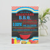 Gartengrill Einladung (Stehend Vorderseite)