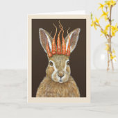 Gartengrillkarte Karte (Gelbe Blume)