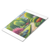 Gartengrün Pflanze Notizblock (angewinkelt)
