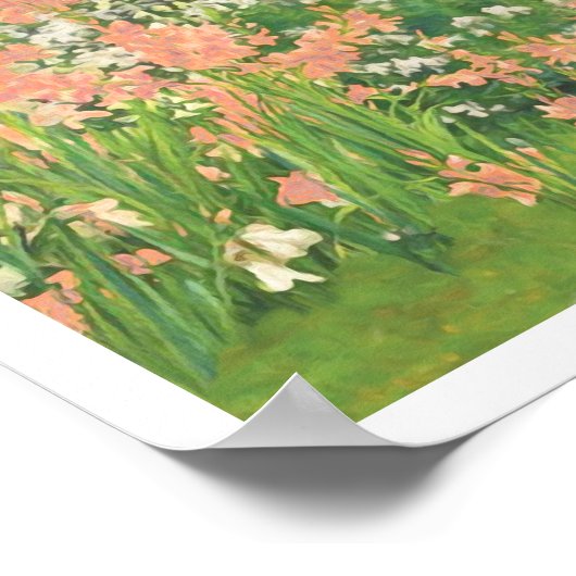 Gartengruppe Poster (Ecke)