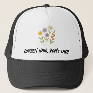 Gartenhaar, keine Sorge Truckerkappe