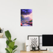 Gartenharmonie Poster (Heimbüro)