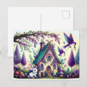 Gartenhase Postkarte. Postkarte (Vorne/Hinten)