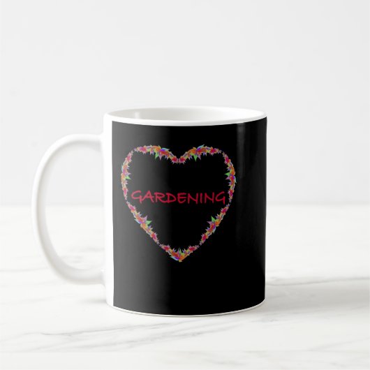 Gartenherz-Design Blumendesign Kaffeetasse (Links)