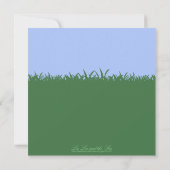 Gartenhochzeit, 5,25x5,25 Save the Date (Rückseite)