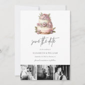 Gartenhochzeit Save the Date QR Code (Vorderseite)