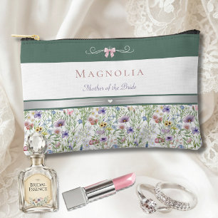 Gartenhochzeit Wildblume Mutter der Braut Zubehörtasche