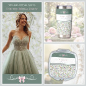 Gartenhochzeit Wildblumen Blumenmädchen Zubehörtasche