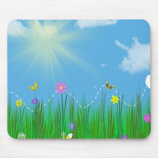 Gartenhop Mousepad (Vorne)