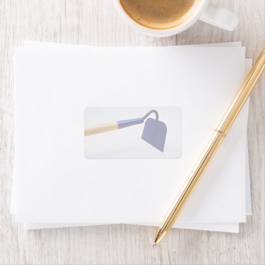 Gartenhuhn Adressaufkleber (Insitu)