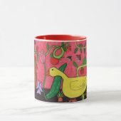 "Gartenhuhn & Freunde" Tasse (Zentrum)