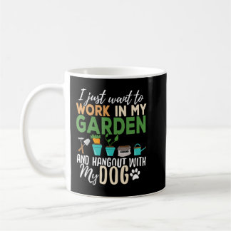 Gartenhund Lover Gardener Garten Haustier Geschenk Kaffeetasse