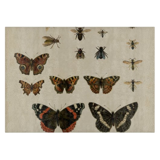 Garteninsekten von Vision Studio Schneidebrett (Vorderseite)