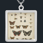 Garteninsekten von Vision Studio Versilberte Kette<br><div class="desc">Dieses Vision Studio Stück ist ein Traum von Entomologen! Garteninsekten werden auf einem cremefarbenen Hintergrund gezeichnet,  in sehr schönen Details dargestellt. Wenn Sie Insekten Liebe haben,  ist dies der Druck für Sie!</div>