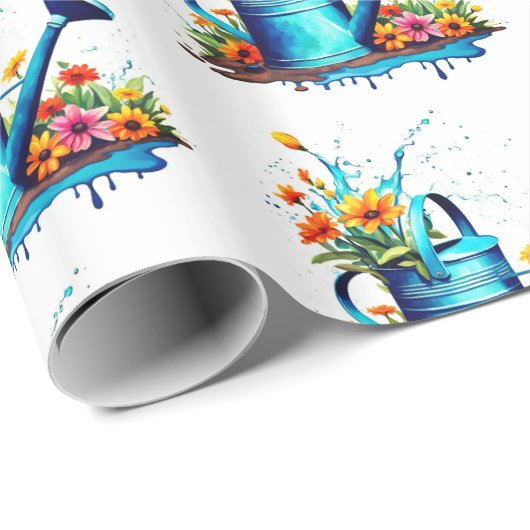 Garteninspiration Geschenkpapier (Rolleneckpunkt)