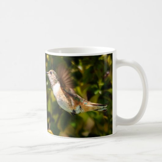 Gartenjuwel: Ein schwebender Kolibri Kaffeetasse (Rechts)