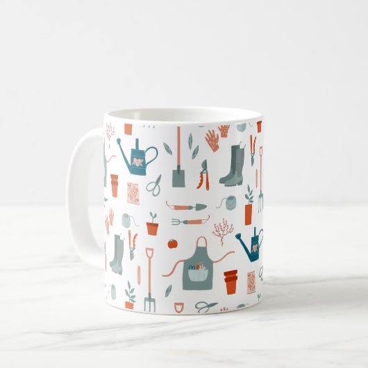 Gartenkaffee-Tasse Kaffeetasse (Vorderseite Links)