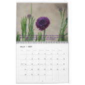 Gartenkalender von Cindy mit Heilwörtern Kalender (Mär 2027)