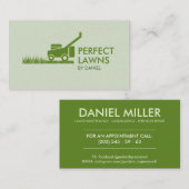 Gartenkarte Visitenkarte (Vorne/Hinten)