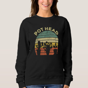 Gartenkasten Pothead Womens Gardener Sweatshirt