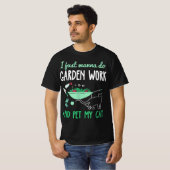 Gartenkatze Lover | Funny Garden Work Gift T-Shirt (Vorne ganz)
