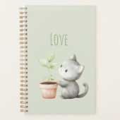 Gartenkatze mit Pflanzenliebe Planer (Vorderseite)