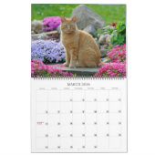 Gartenkatzen - groß kalender (Mär 2016)