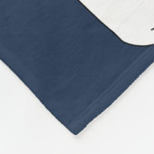 Gartenkatzen Weiße Pflanze auf blauem Fußboden Fleecedecke (Ecke)