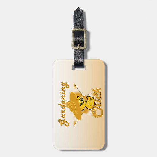 Gartenkick #10 gepäckanhänger (Vorderseite vertikal)
