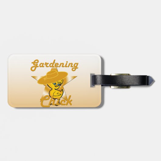 Gartenkick #10 gepäckanhänger (Rückseite horizontal)